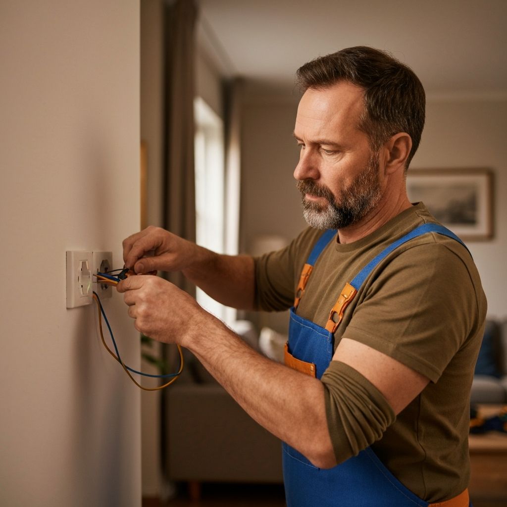 Servicio de electricidad a domicilio en Madrid